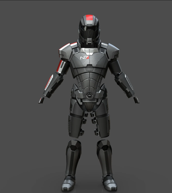 N7 Shepard Armor from Mass Effect