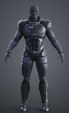 N7 Shepard Armor from Mass Effect